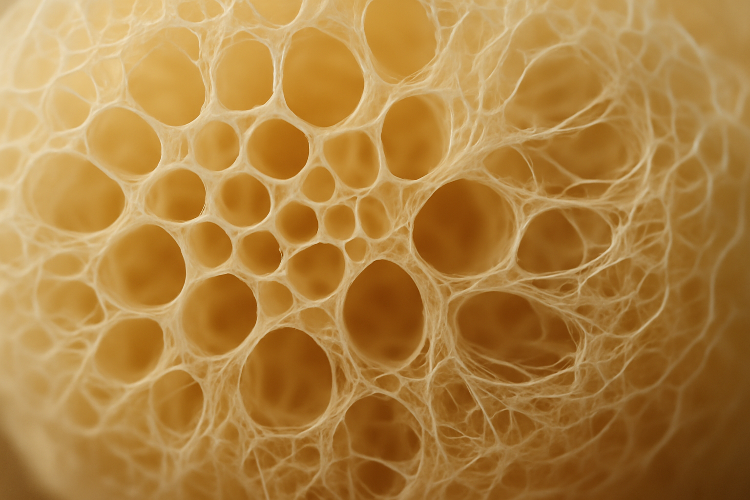 another macro natural loofah close up 